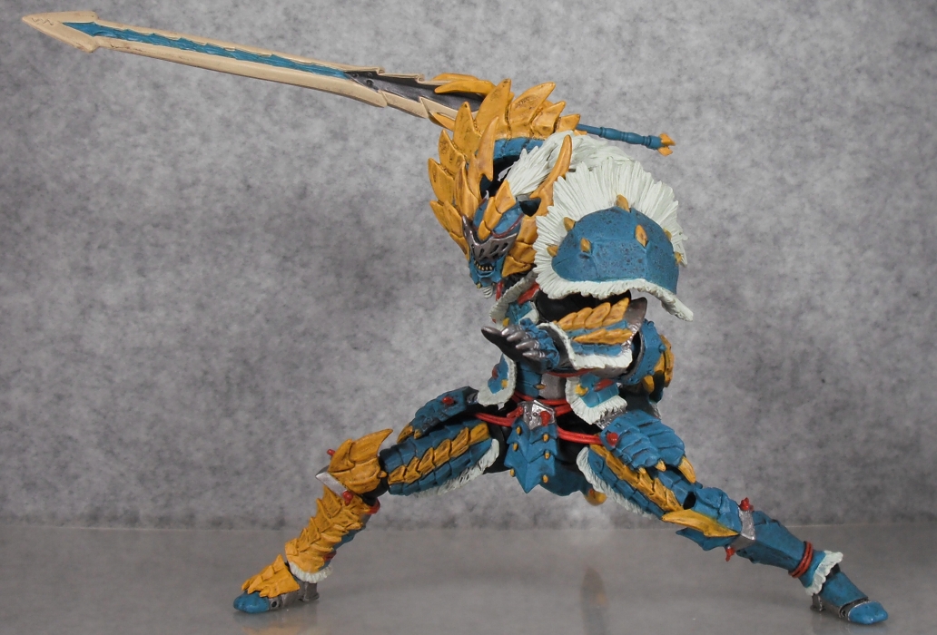 リボルテックヤマグチ 「ハンター男剣士 ジンオウシリーズ」 レビュー