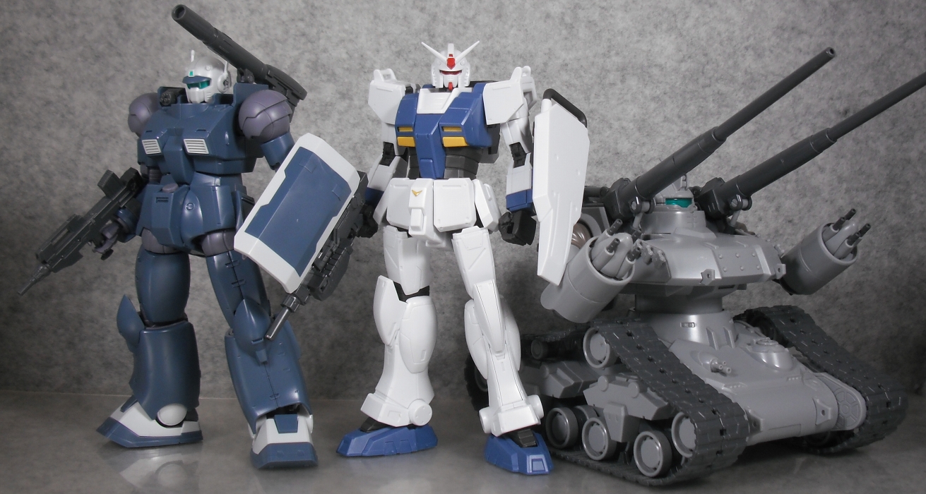 HGGO 「ガンキャノン最初期型（鉄騎兵中隊機）」 レビュー