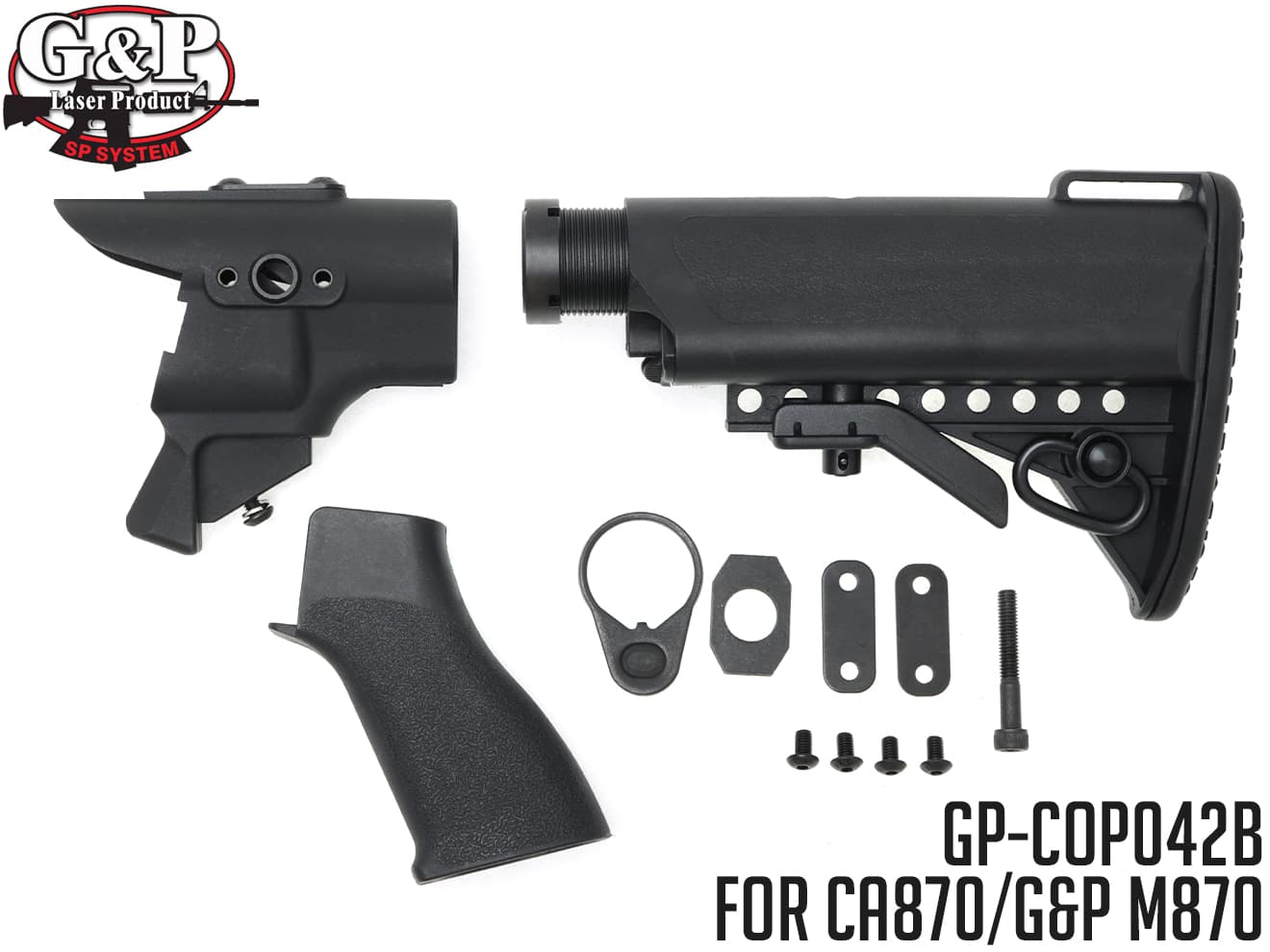 G&P M870 PA ピストルグリップ ＆ IMODタイプ バットストックセット A