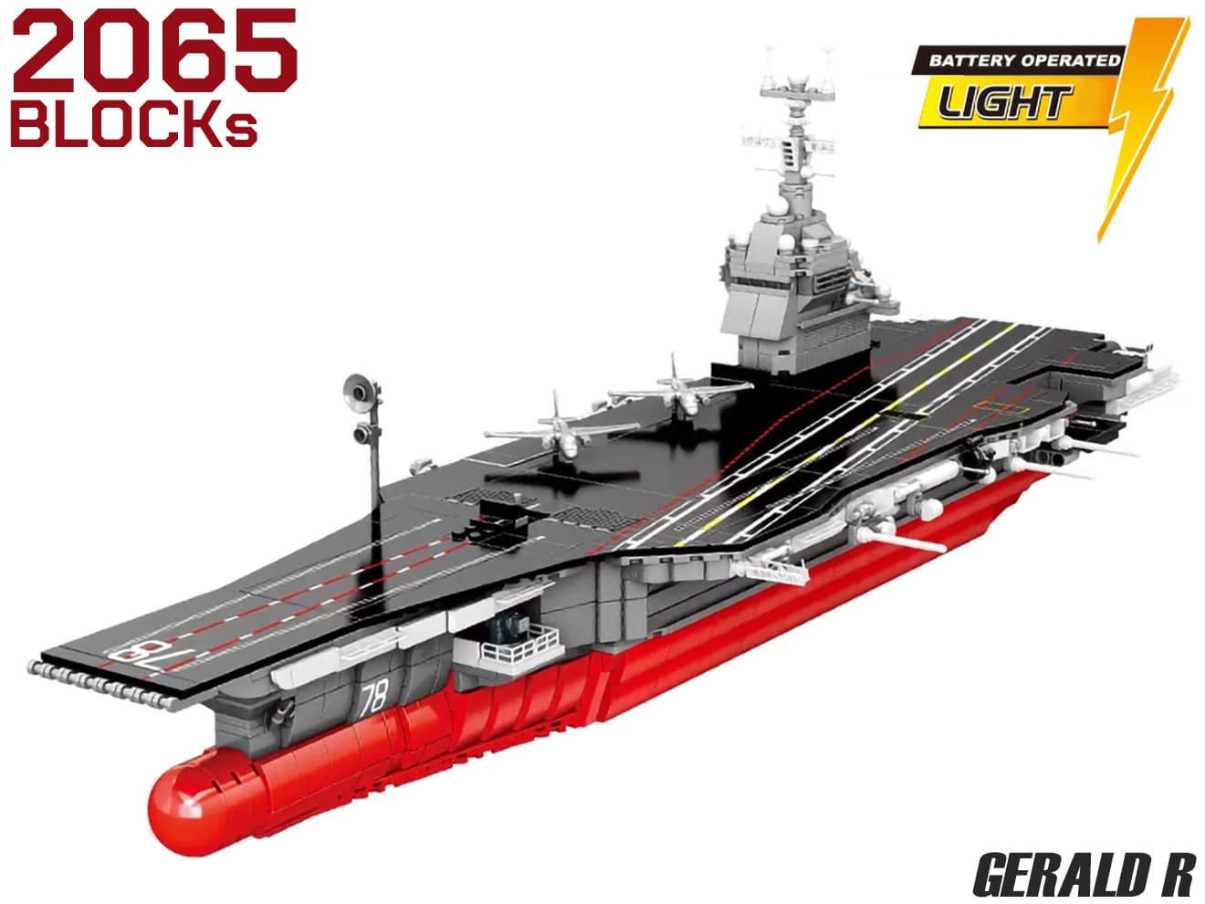 AFM ジェラルド R フォード級 航空母艦 2065Blocks | ミリタリーベース