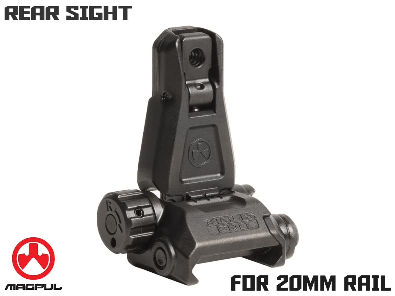 Magpul MBUS Proサイト リア | ミリタリーベース – ミリタリーベース