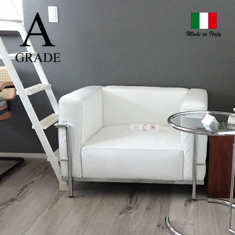 国内在庫】Le Corbusier/ ル・コルビジェ LC3 1人掛けソファ 革C