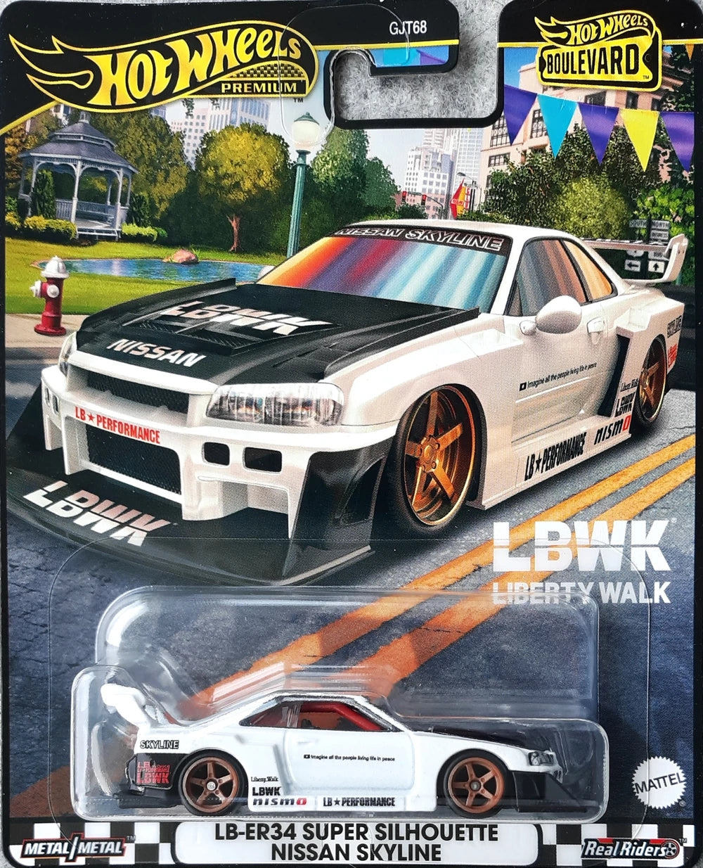 Hot Wheels Boulevard LB-ER34 Nissan Skyline R34 JDJ24 Premium