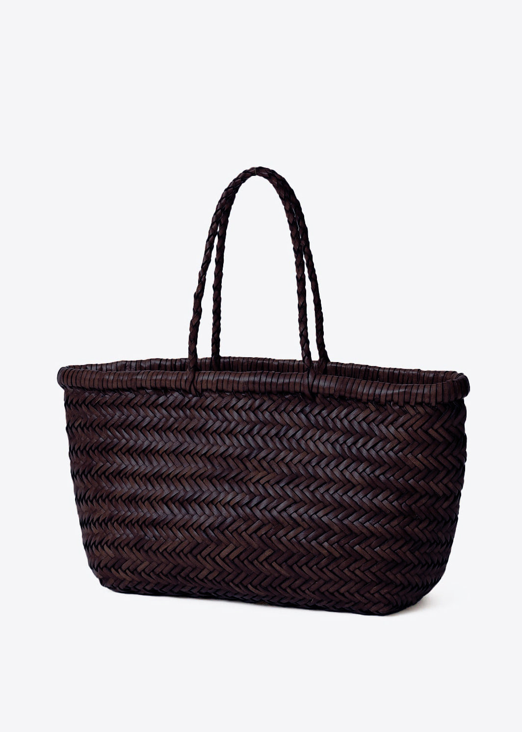 Dragon Diffusion Bamboo Triple Jump Small Bag Dark Brown – matta