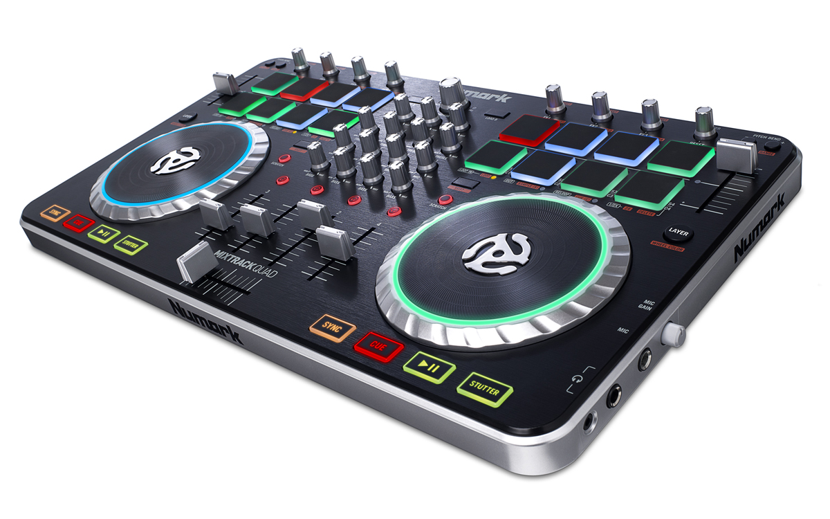 製品情報：Mixtrack Quad：Numark