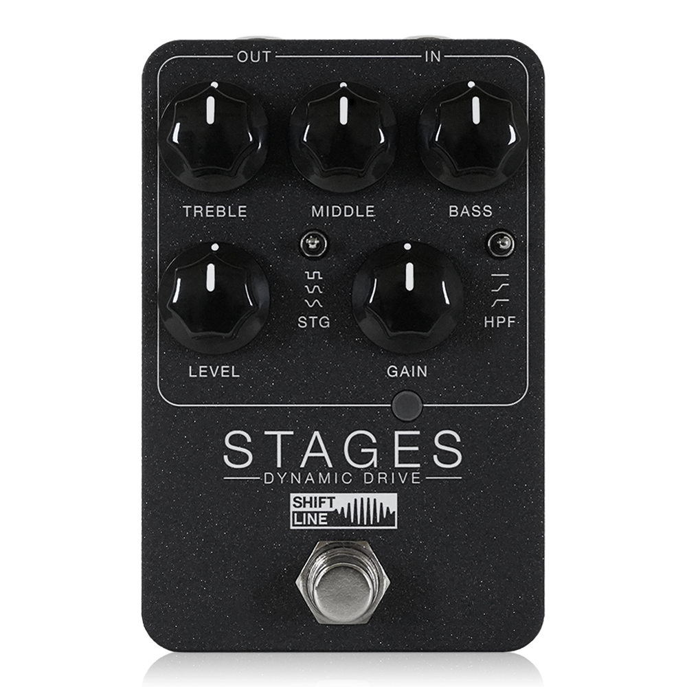 Shift Line - Stages | オーバードライブ ギター エフェクター – NINEVOLT