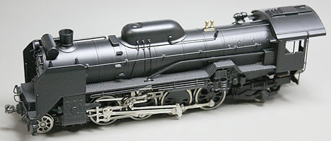 D51塗装済みキットの組み立て(カツミ・1/80) その2