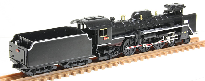 Nゲージ蒸気機関車のプラキット-C57