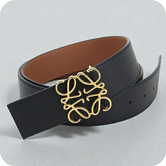 中古 ロエベ ベルト メンズ ブランド LOEWE アナグラム リバーシブル