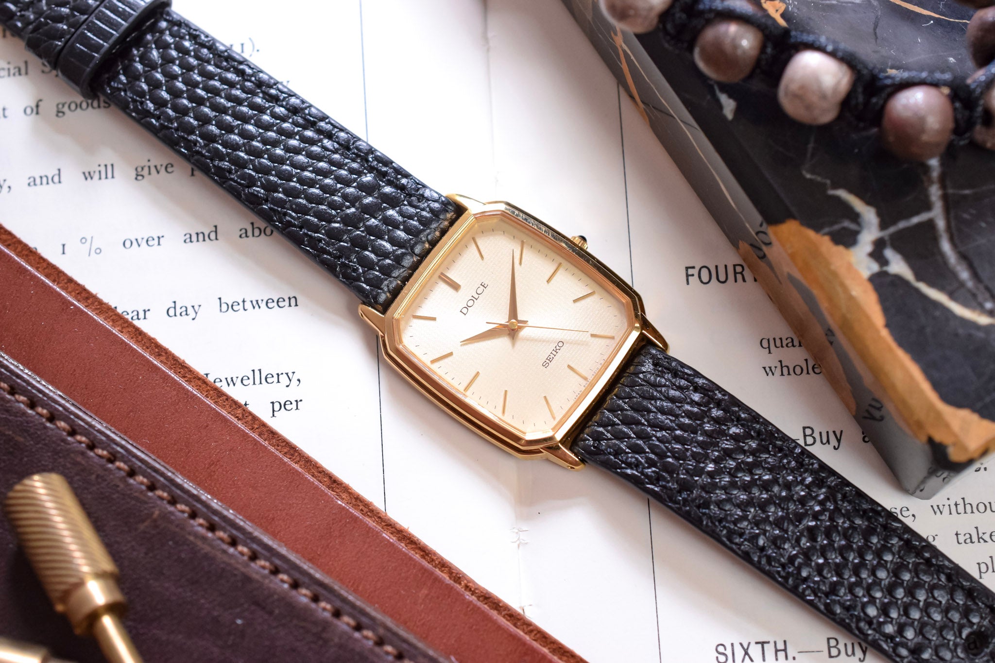 1982 Seiko Dolce Honeycomb Octo – Oldtimer Watch Shop