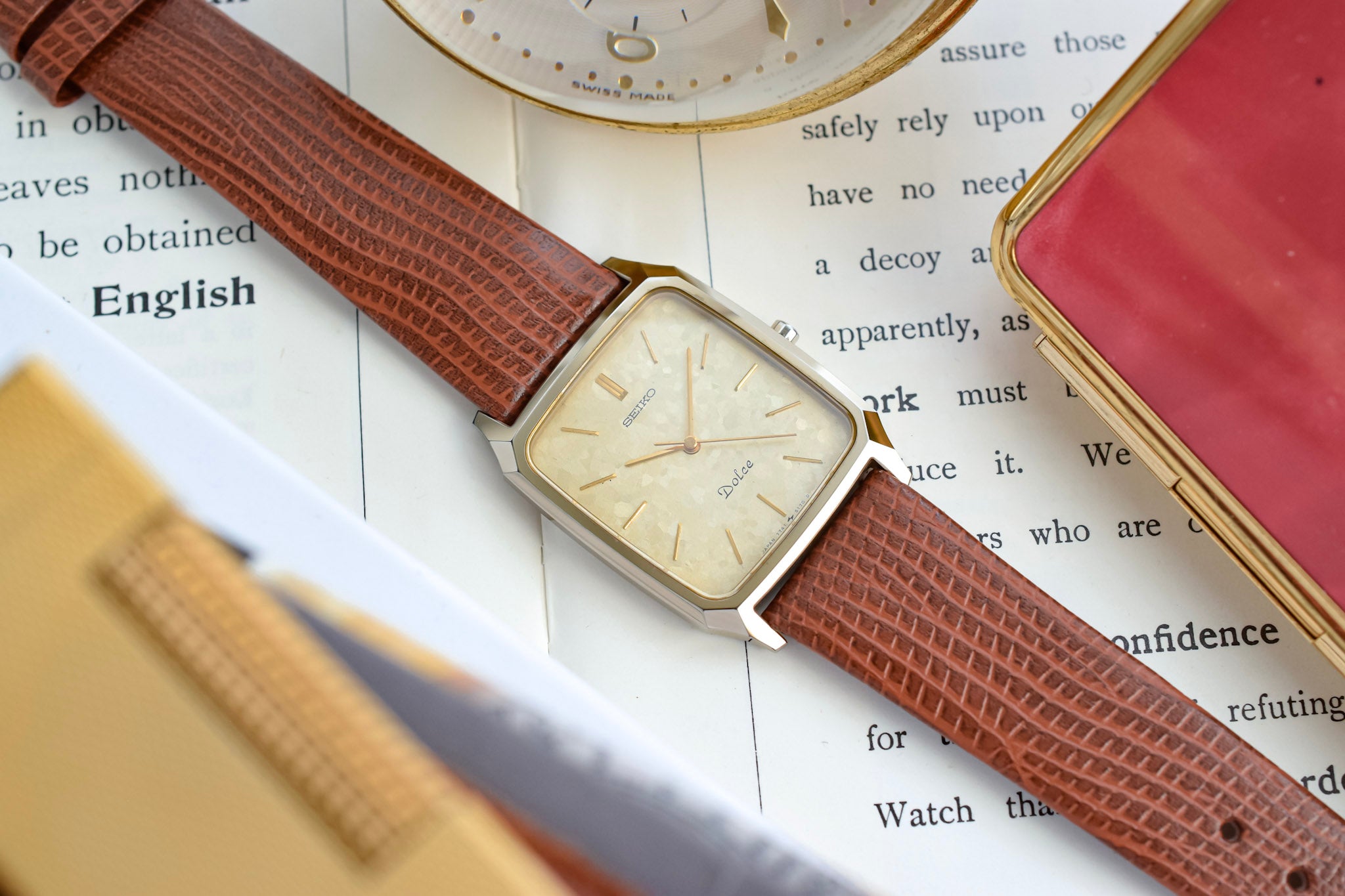 1989 Seiko Dolce Snowflake Ceramic Octo – Oldtimer Watch Shop