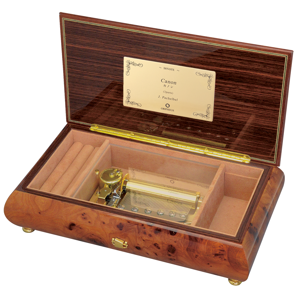 Sankyo】OPREUS 高級オルゴール エーデルワイス 愛の讃歌 Sankyo