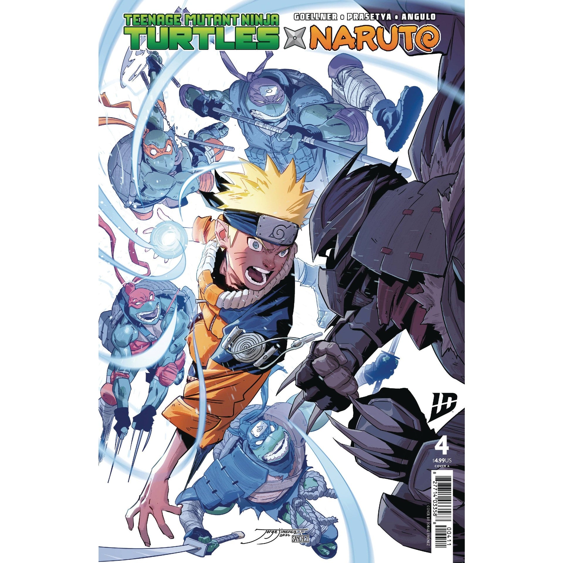 Teenage Mutant Ninja Turtles X Naruto #4 – Atomic Books