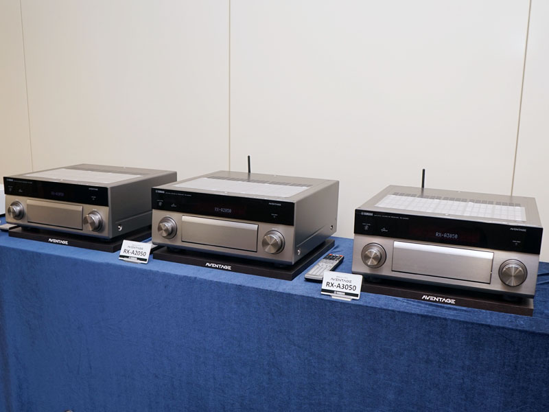 ヤマハ、Atmos対応で新ESS製DAC搭載のAVアンプ「AVENTAGE」3機種 - AV