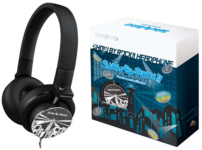 オンキヨー、SHOW BY ROCK!!コラボのハイレゾヘッドフォン - AV Watch