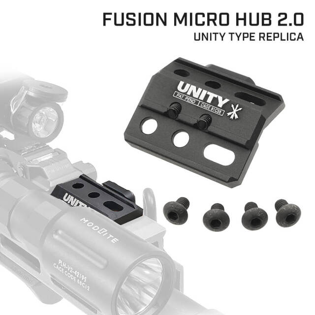 UNITY TACTICALタイプ 】 FUSION Micro Hub 2.0 ライト&レーザー