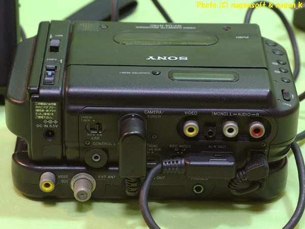 ナガーンソフト｜SALE｜SONY GV-U5等 8mmビデオウォークマンのセット