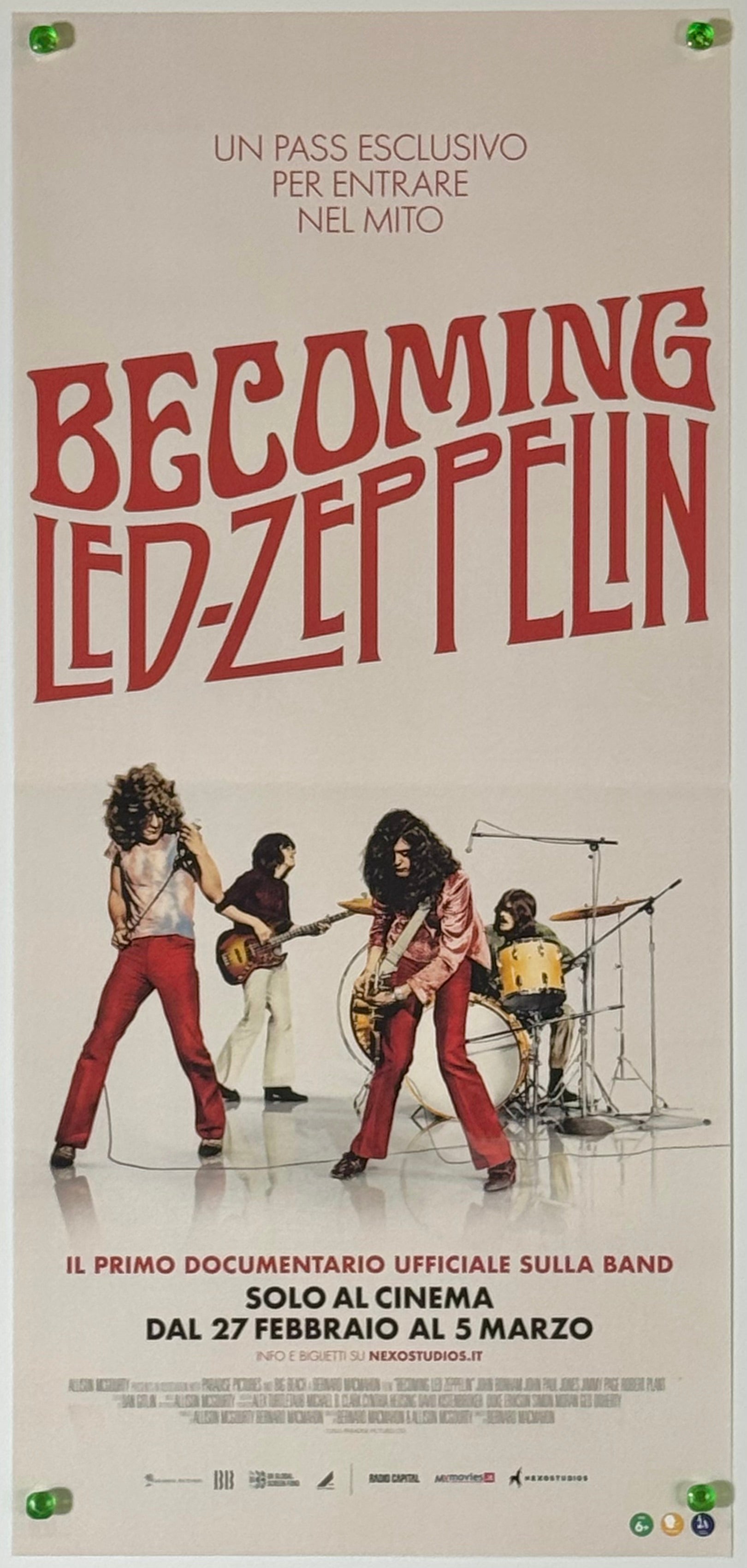 レッド・ツェッペリン：ビカミング』 洋画 イタリア - 海外版映画