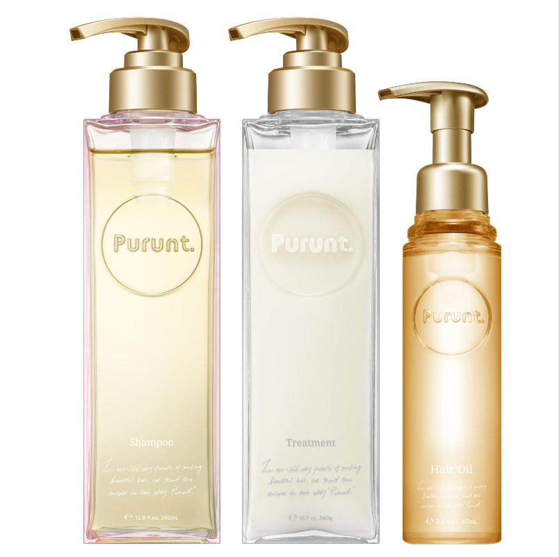 ボトルセット+ヘアオイル】プルント モイストリッチリペア美容液