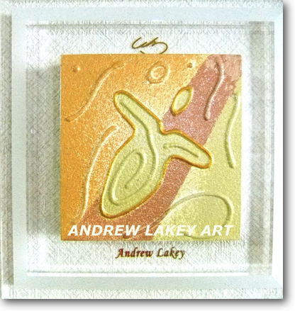 大天使ハニエル4インチ - 天使の絵画で有名な「アンディ・レイキ」の