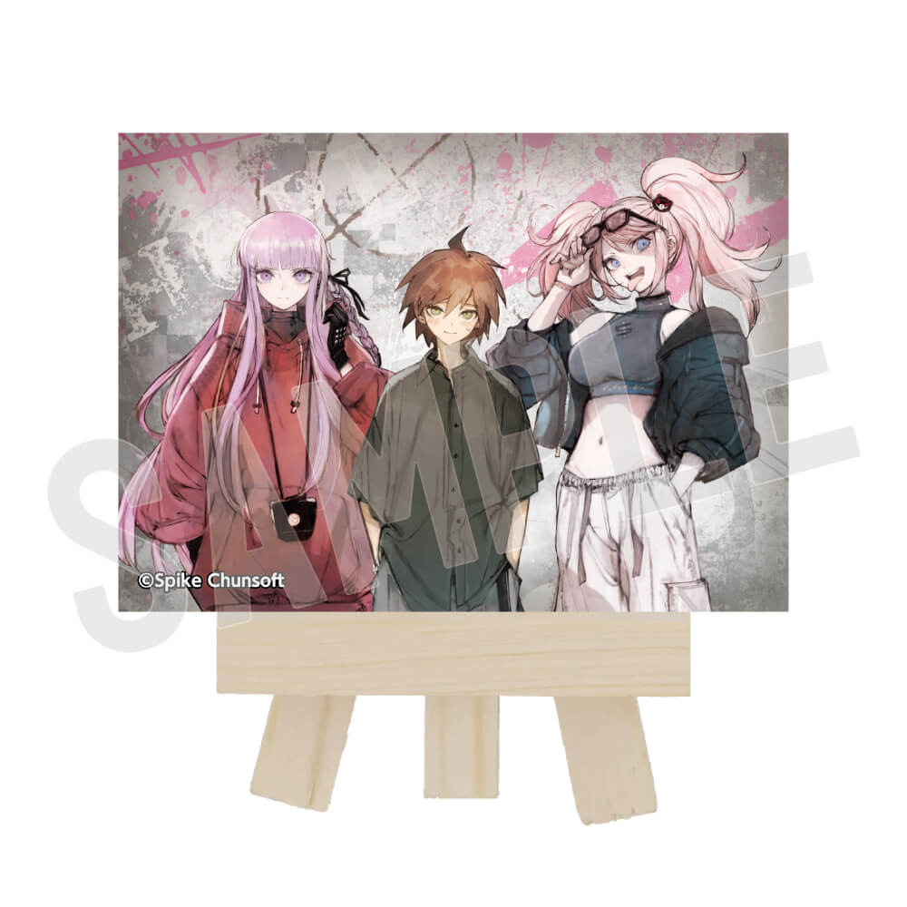 ダンガンロンパシリーズ】 ミニキャンバスボード（苗木、霧切、江ノ島