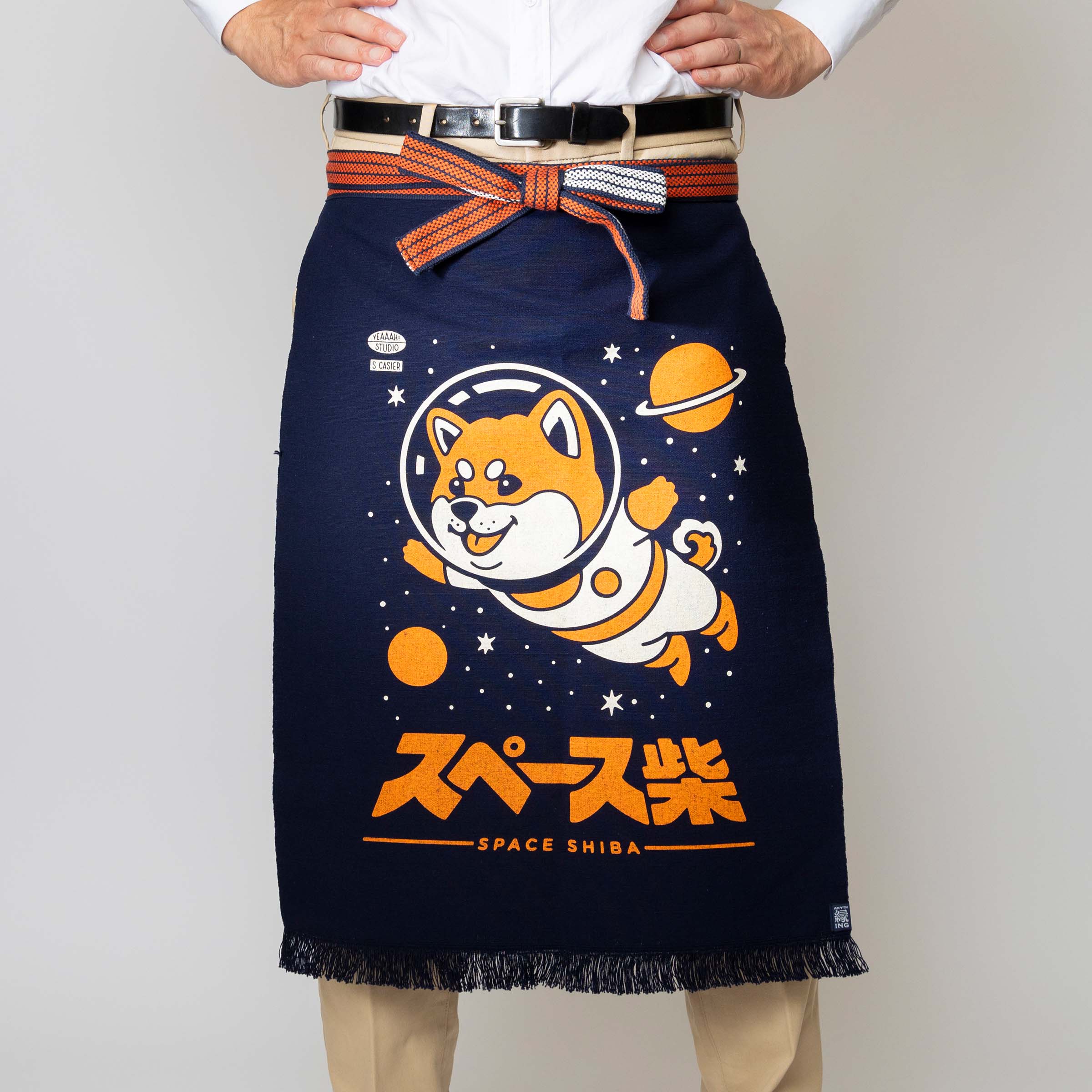 コラボ 2号生地 Artist MAEKAKE by Yeaaah! Studio「The Space Shiba