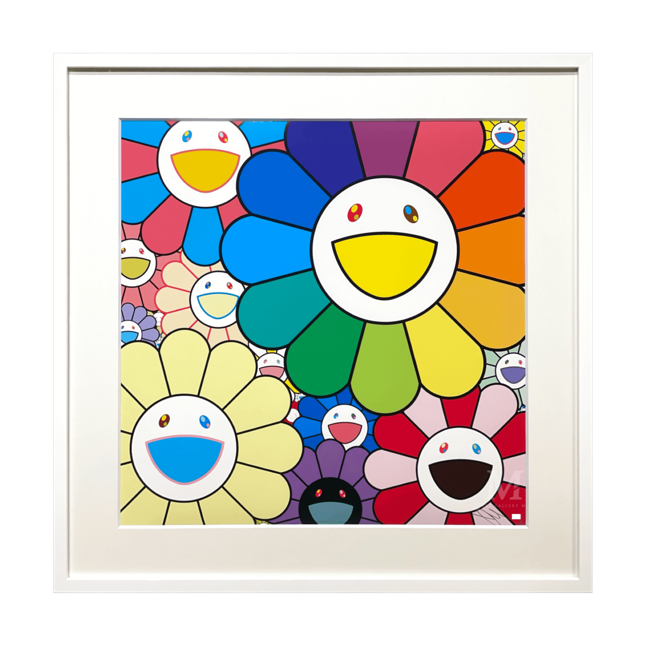 村上隆 (Takashi Murakami)「お花がいっぱい」ART GALLERY M