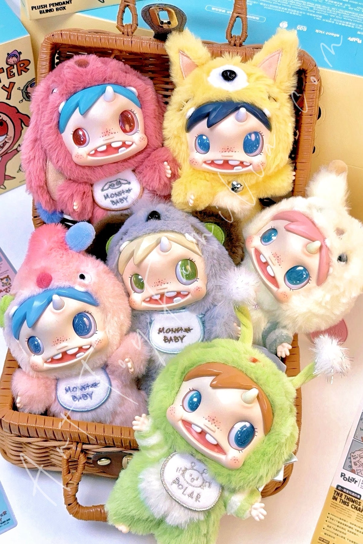 Polar Monsters Baby Series Plush Pendant | POP MART – Art Toy Familia