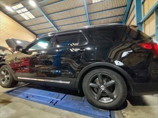 フォード エクスプローラー 完成！ ダウンサスから純正サスへ交換