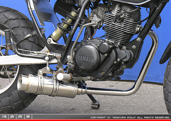 浅倉商事：TW200・225用 RJタイプマフラー BSタイプ