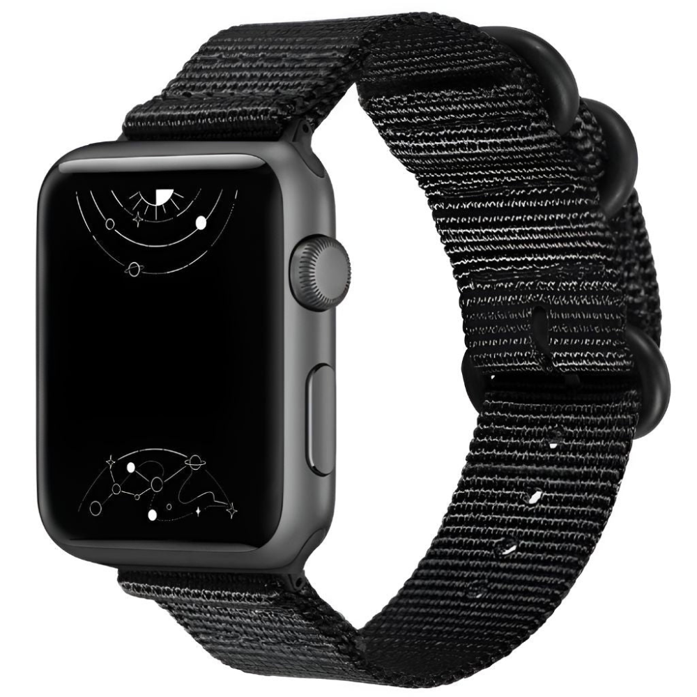 NATO Nylon Breathable Band For Apple Watch Series 1-11/SE/SE2/SE3