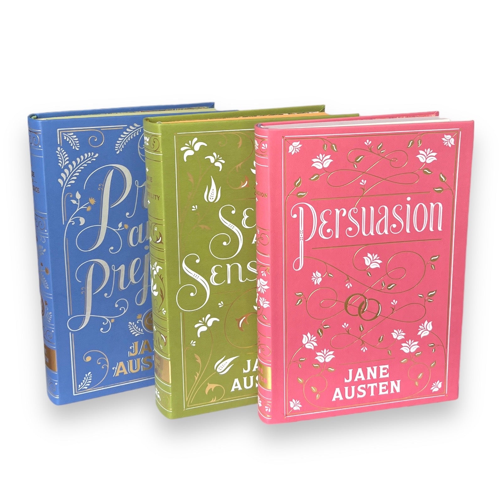 3-Book Set: Pride & Prejudice, Sense & Sensibility, Persuasion by
