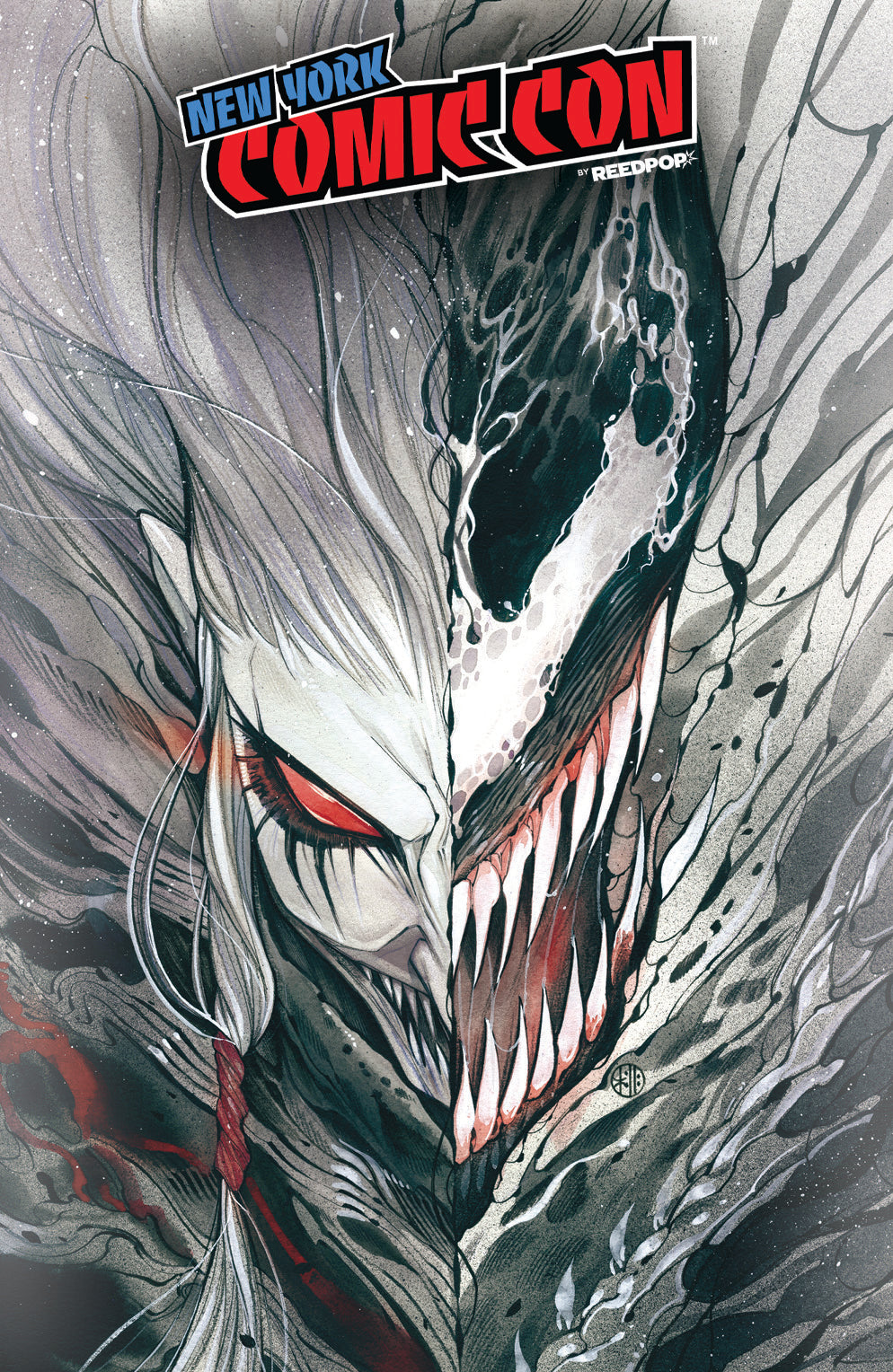 VENOM #250 PEACH MOMOKO NYCC EXCLUSIVE FOIL EDITION (M239)(M43)