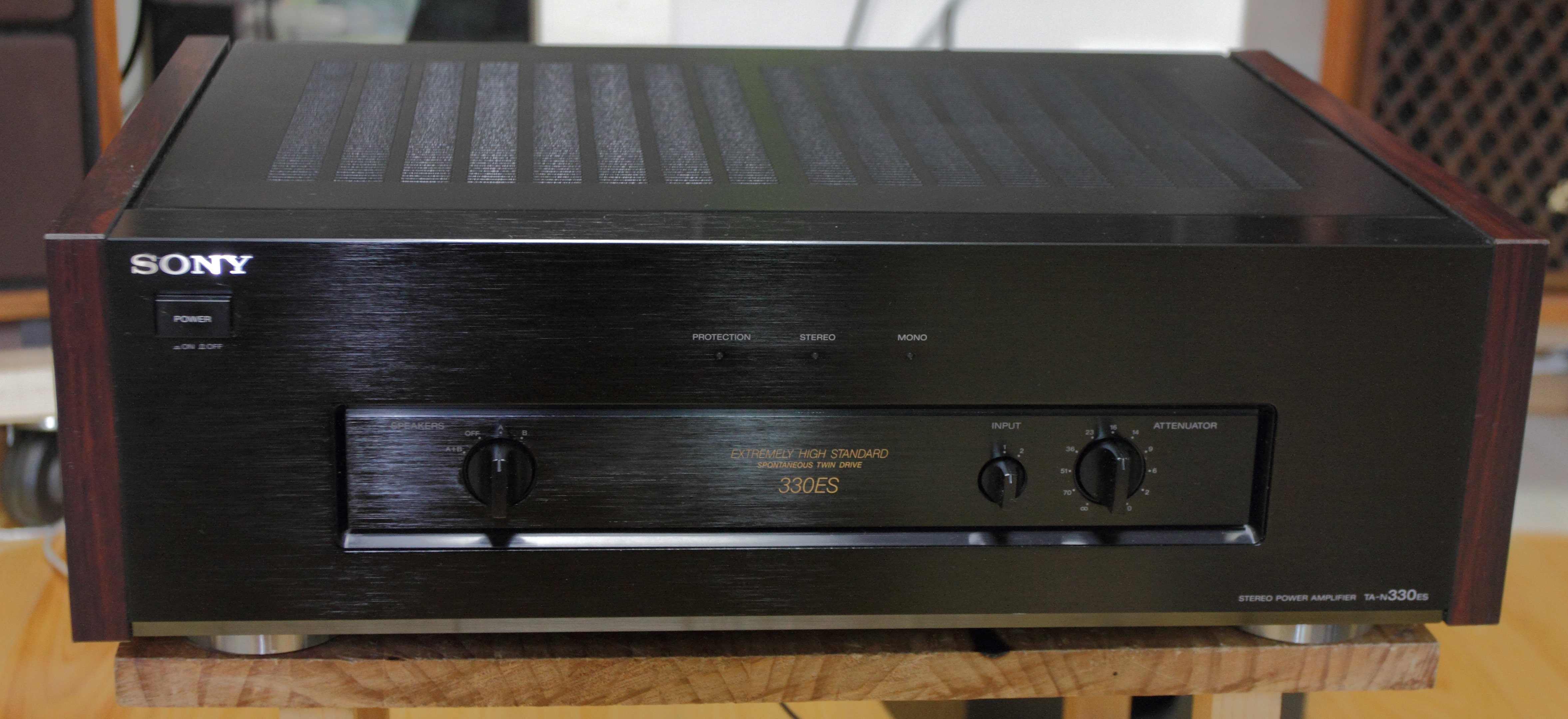動作確認済 SONY TA-N330ES パワーアンプ 1000円スタート これが最後