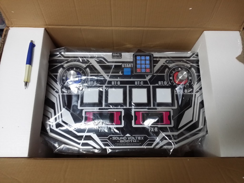 SDVXコントローラ（GENBU ボルテコン） - FlipFlopBlog