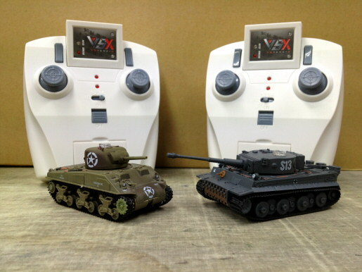 紹介します！アオシマ「1/72スケール 赤外線対戦型R/Cバトルタンク