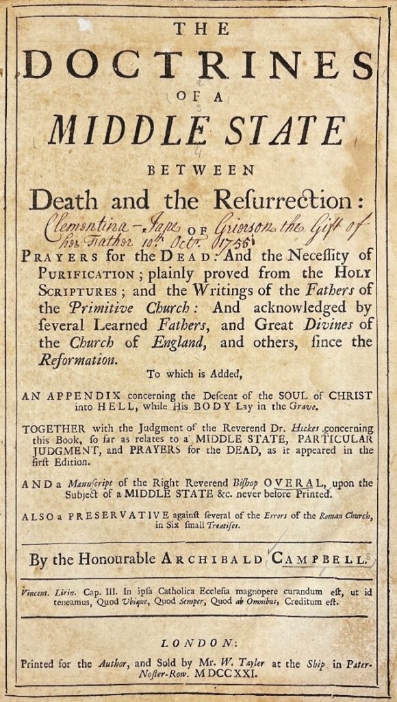 The Middle State: Famous Owners of a Controversial Text | Bibliomania