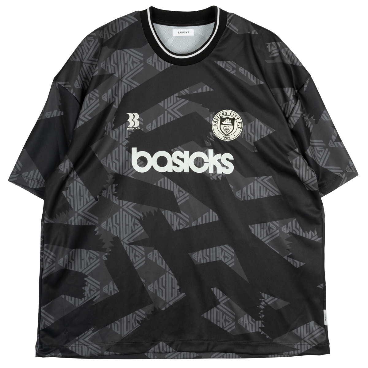 Football Shirt(BLACK) – BASICKS
