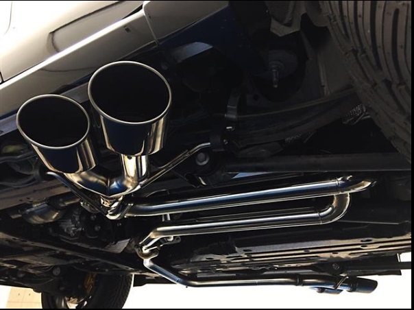 サイドマフラー 左右出し オーバル117W LX570＆