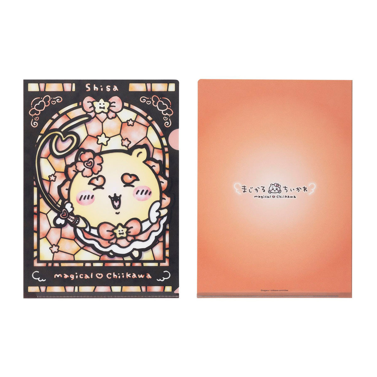 Chiikawa Magical Chiikawa Stained Glass Style Clear File (Shisa