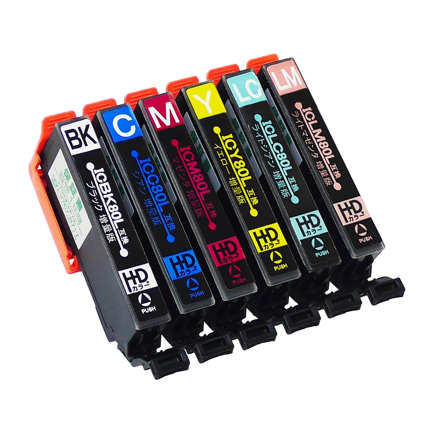 エプソン とうもろこし インク IC6CL80L 互換インク 6色セット【インク