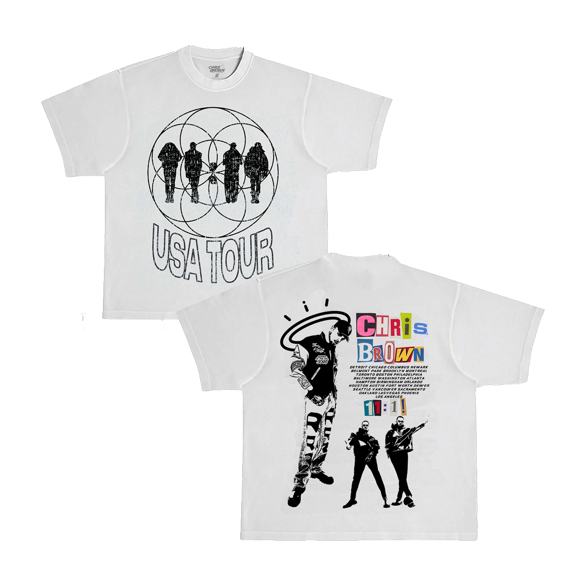 11:11 USA Tour Tee – Chris Brown