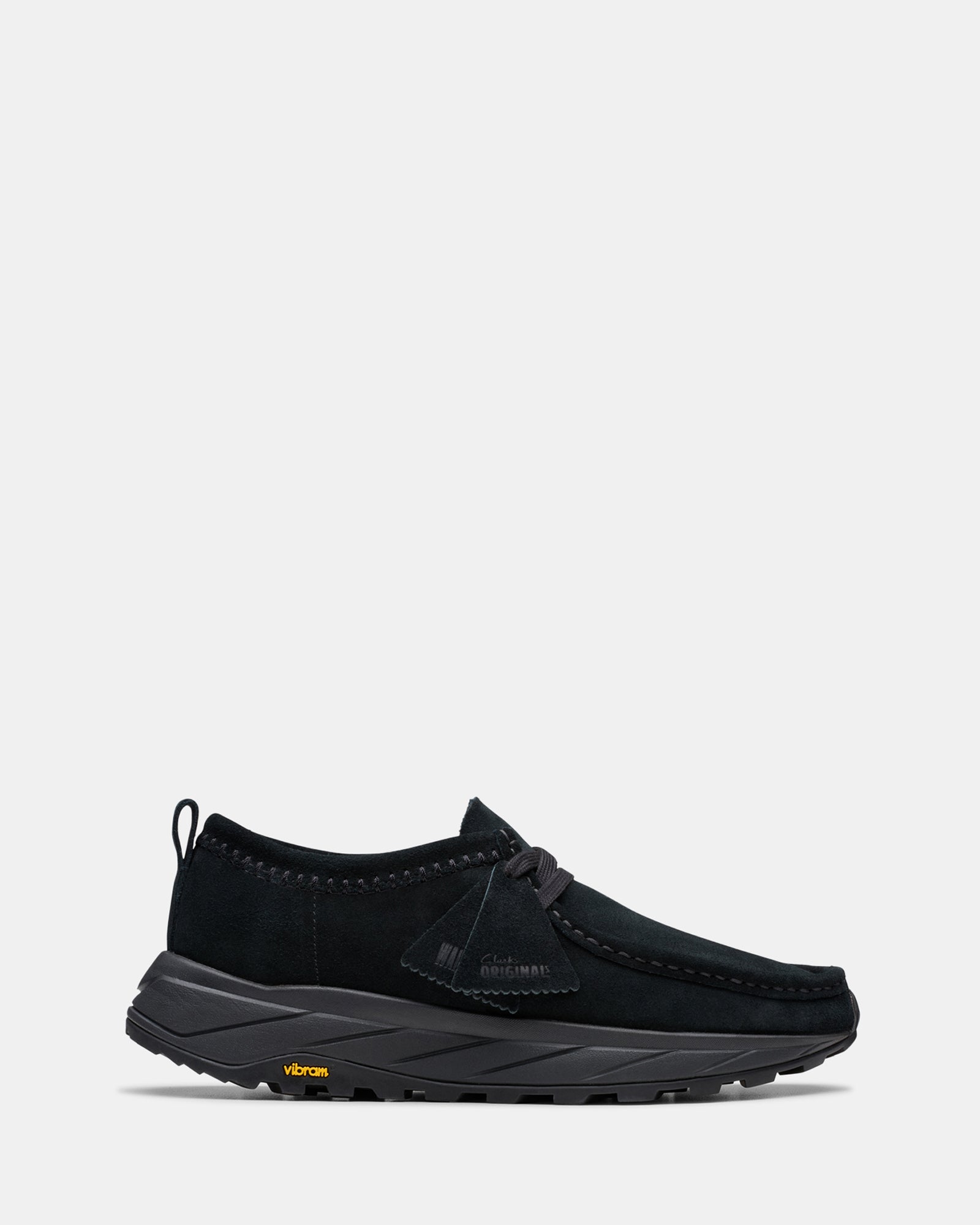 Walla Eden Lo Black/Black Suede – Clarks