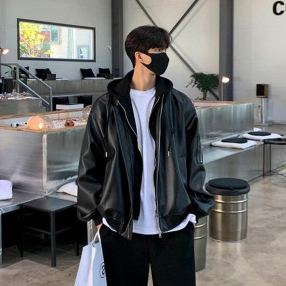 フード付きレザージャケットCJ1033 – CLASS