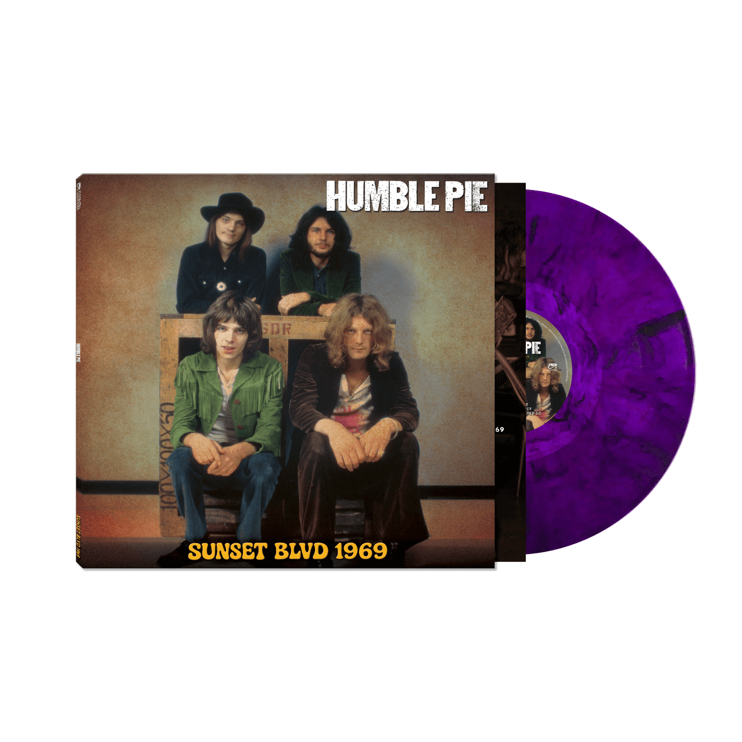 Humble Pie - Sunset Blvd 1969 (Purple Marble Vinyl LP) - Cleopatra