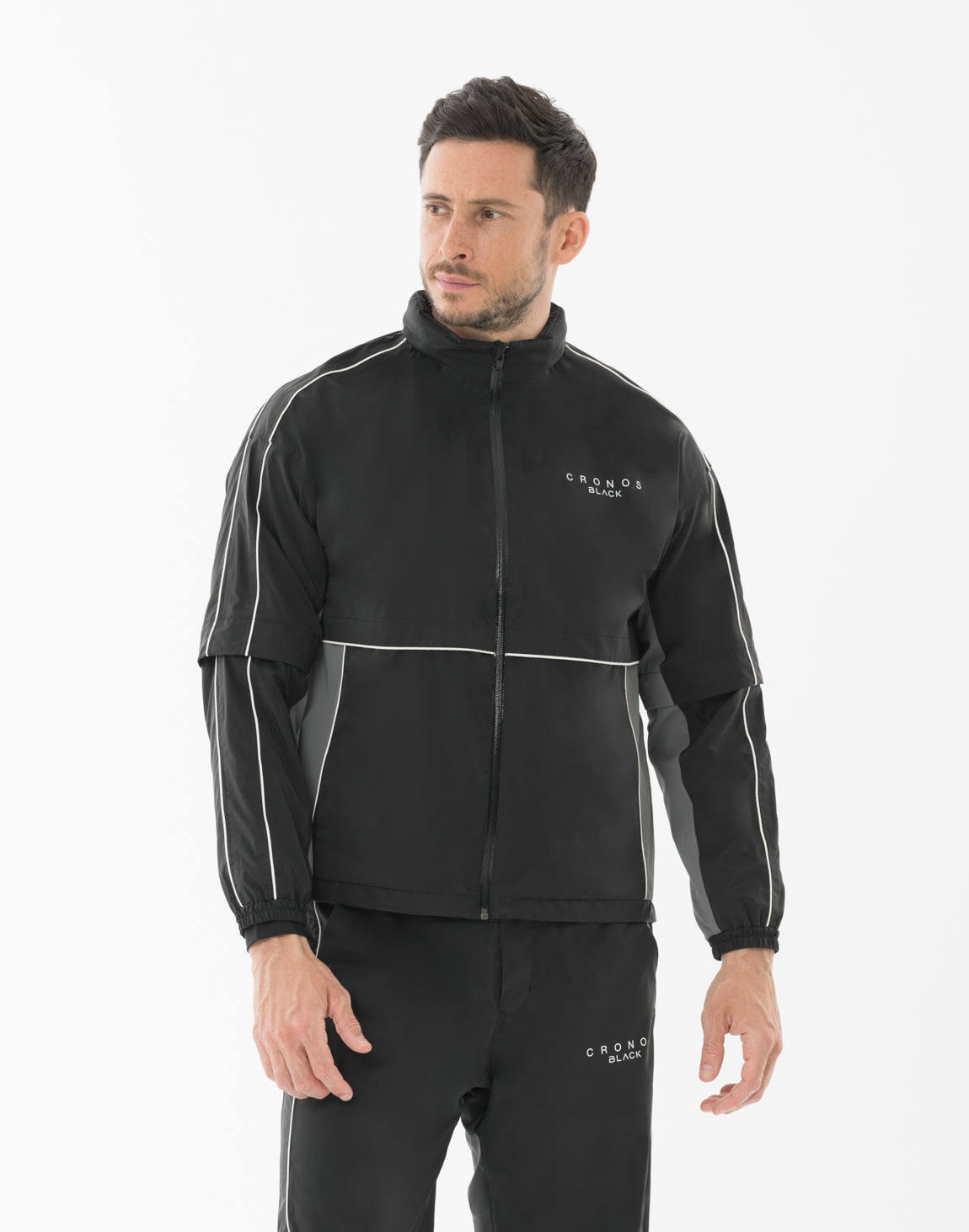 CRONOS BLACK Arcshell stand jacket【BLACK】