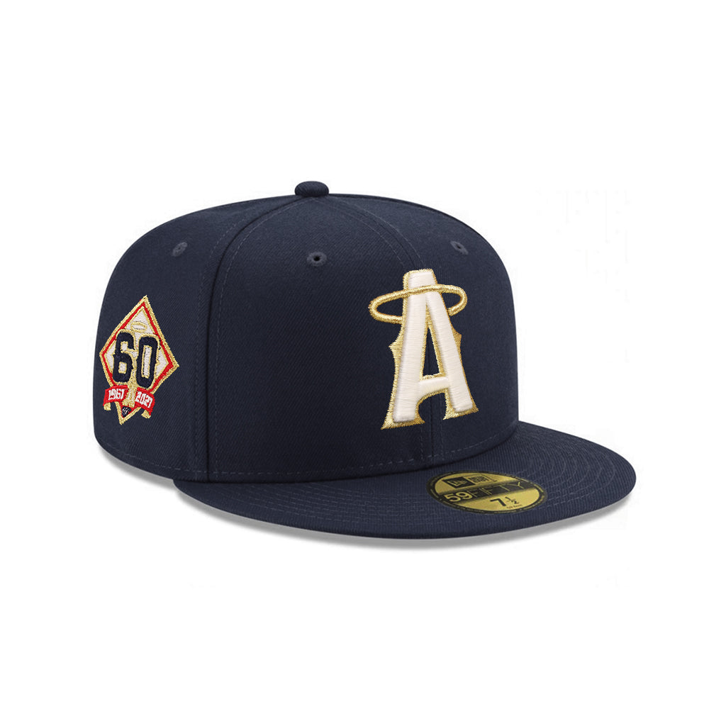 Anaheim Angels Navy Blue Glow In The Dark 60th Anniversary SP