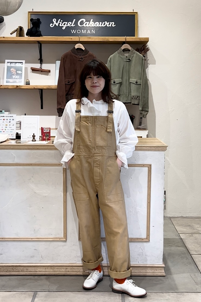 Styling]Nigel Cabourn WOMAN THE ARMY GYM TOKYU PLAZA GINZA STORE