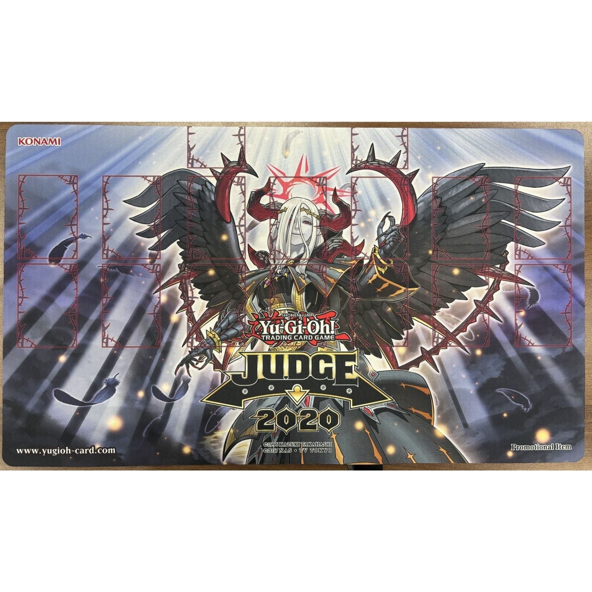 遊戯王】 プレイマット 失楽の堕天使 (ジャッジ2020)(袋なし) [遊戯王