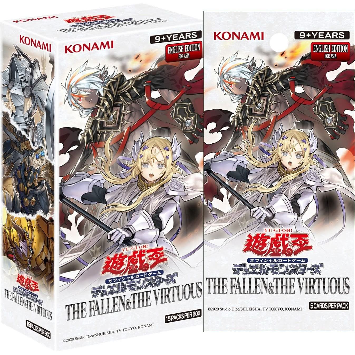 遊戯王】 THE FALLEN & THE VIRTUOUS アジア英語版／泰亜版 ≪BOX